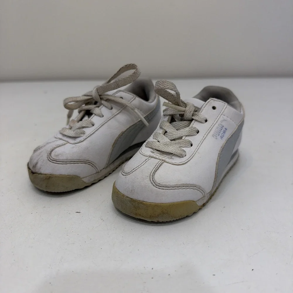 Puma Kinder Fit Size 7 White